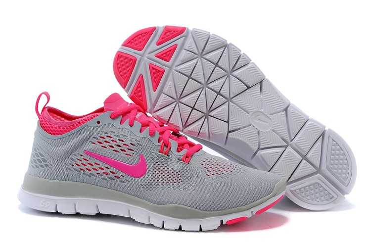 Nike Free 5.0 V2 Femme Concurrence Des Prix Pas Cher Gris Rose